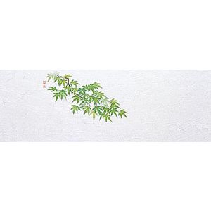 ヤマコー 用美 YAMACO ヤマコー 花宴おしながき 青もみじ 3.5×39cm 100枚入 68305 用美
