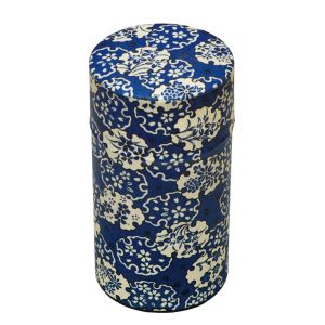ヤマコー 用美 YAMACO ヤマコー ぽッ かん 花雪輪 L 79194 用美 茶缶 茶筒 ブリキ