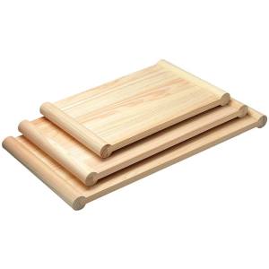 ヤマコー 用美 YAMACO ヤマコー ひのき 清潔 浮かせ両面まな板 大 48cm 81789