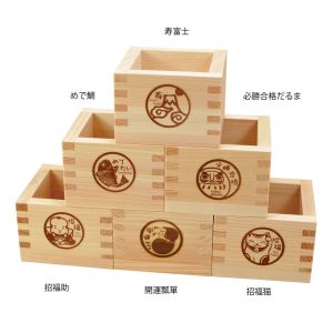 ヤマコー 用美 YAMACO ヤマコー ひのき 縁起桝 めで鯛 83838 用美