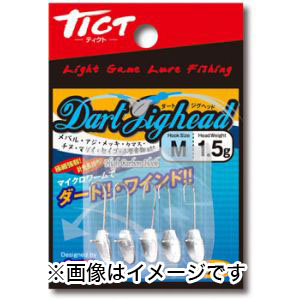 ティクト TICT ティクト ダートジグヘッド M 1.5g TICT