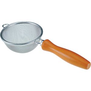 新越ワークス スリースノー 18-8 木柄 浅型 茶こし 2 シングル 新越ワークス TS