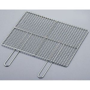 新越金網 新越金網 SA 業務用 焼物網 タフロス ダブル取手 50号