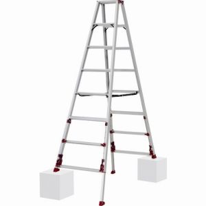 ピカ PICA ピカ SXJ-240A 上部操作式四脚アジャスト式専用脚立 SXJ型 メーカー直送 代引不可 沖縄離島不可