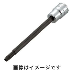 KTC 京都機械工具 KTC BT3-T25HL 9.5sq. ロングT型いじり止めトルクスビットソケット T25