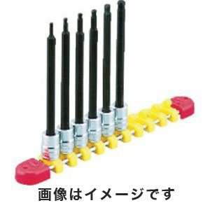 KTC 京都機械工具 KTC TBT2L04BPH 6.3sq. ロングボールポイントヘキサゴンビットソケットセット 4コ組