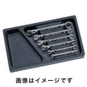KTC 京都機械工具 KTC NTM1S06 ネプロス ストレートショートめがねレンチセット 6本組 NEPROS
