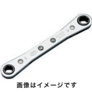 KTC 京都機械工具 KTC RM-8X10 板 ラチェット めがねレンチ 8×10mm