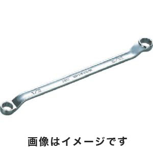 KTC 京都機械工具 KTC M5-5/16X3/8 45°×6°ロングめがねレンチ 5/16×3/8inch