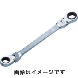 KTC 京都機械工具 KTC MR1A-1012F ラチェットめがねレンチ 両頭首振りタイプ 10×12mm