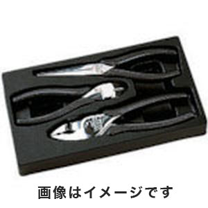 KTC 京都機械工具 KTC NTP03 ネプロス プライヤ ペンチ ニッパセット 3本組