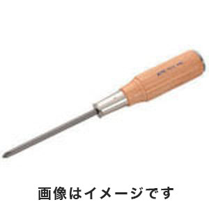 KTC 京都機械工具 KTC PD-2 木柄ドライバ クロス 貫通タイプ 2 プラス