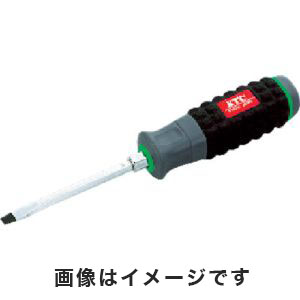 KTC 京都機械工具 KTC D1M2-8 樹脂柄ドライバ マイナス 貫通タイプ 8mm幅