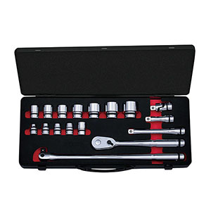 KTC 京都機械工具 KTC NTB417AZ ネプロス 12.7sq. ソケットレンチセット 17点 ケース付