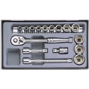 スエカゲツール SUEKAGETOOL  スエカゲツール PA3160 3/8DR ツールキット 16PC