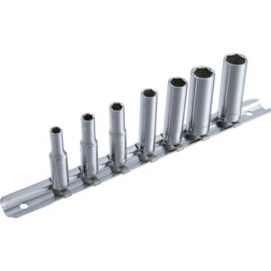 スエカゲツール SUEKAGETOOL  スエカゲツール 102-21S 1/4DR 7PC スタンダードディープソケットハンガーセット