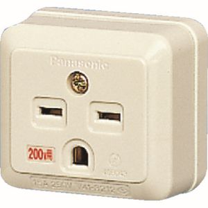 パナソニック panasonic パナソニック WK3012 接地角型コンセント 250V