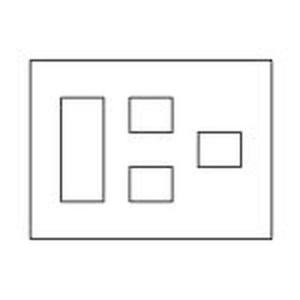 パナソニック Panasonic パナソニック WTF8086W ワイド21コンセントP6コ用 3+2+1