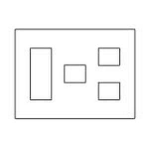 パナソニック Panasonic パナソニック WTF8076W ワイド21コンセントP6コ用 3+1+2