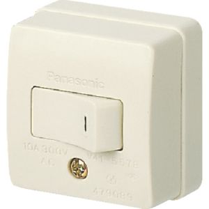 パナソニック Panasonic パナソニック WS3001WP 角型タンブラスイッチB Panasonic