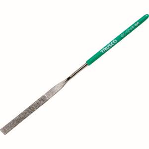 トラスコ TRUSCO トラスコ GS-12-HI-400 ダイヤモンドヤスリ 精密用 12本組 平 TRUSCO