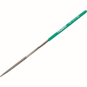 トラスコ TRUSCO トラスコ GS-12-K-400 ダイヤモンドヤスリ 精密用 12本組 角 TRUSCO