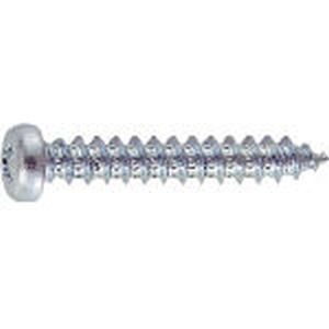 トラスコ TRUSCO トラスコ ナベ頭タッピングねじ ユニクロ M5×10 110本入 1PK B07-0510