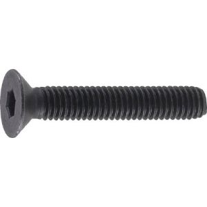トラスコ TRUSCO トラスコ 六角穴付皿ボルト 黒染め 全ネジ M6×18 50本入 1PK B73-0618