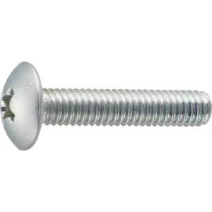 トラスコ TRUSCO トラスコ トラス頭小ねじ三価 白 全ネジ M3×10 170本入 1PK B704-0310