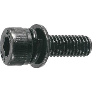 トラスコ TRUSCO トラスコ 六角穴付組込ボルト 三価黒I-3 サイズM3×20 10本入 1PK B877-0320