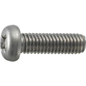 トラスコ TRUSCO トラスコ ナベ頭小ネジ チタン 全ネジ M3×12 18本入 1PK TB91-0312