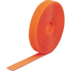 トラスコ TRUSCO トラスコ MKT-2050-OR マジックバンド結束テープ 両面 幅20mm×長さ5m オレンジ TRUSCO