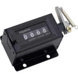 トラスコ TRUSCO トラスコ マシンカウンタ ワンタッチリセット 4ケタ TWK4