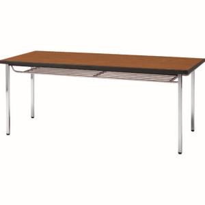 トラスコ TRUSCO トラスコ TDST1275-T 会議用テーブル 1200X750XH700 下棚付 丸脚 チーク TRUSCO メーカー直送 代引不可 北海道 沖縄 離島不可