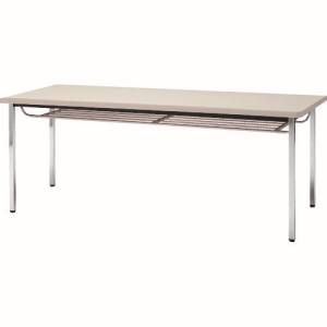 トラスコ TRUSCO トラスコ TDST1560-NG 会議用テーブル 1500X600XH700 下棚付 丸脚 ニューグレー TRUSCO メーカー直送 代引不可 北海道 沖縄 離島不可