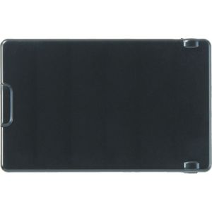 トラスコ中山 TRUSCO 操作盤用フタ TS黒 難燃 5760121001