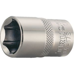 トラスコ TRUSCO トラスコ T4-24S ソケット 6角タイプ 差込角12.7 対辺24mm TRUSCO