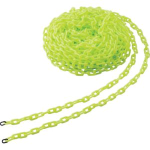 トラスコ TRUSCO トラスコ TPC-6LY プラチェーン 6M×30M 蛍光イエロー TRUSCO