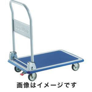 トラスコ中山 TRUSCO プレス製台車 ドンキーカート 折りたたみ式810×510 S付 201NS メーカー直送 代引不可