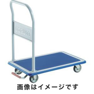 トラスコ中山 TRUSCO プレス製台車 ドンキーカート 固定式810×510 ピン式固定車S付 202NKB メーカー直送 代引不可