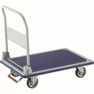 トラスコ中山 TRUSCO プレス製台車 ドンキーカート 折りたたみ式915×615 ピン式固定車S付 301NKB メーカー直送 代引不可