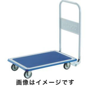 トラスコ中山 TRUSCO プレス製台車 ドンキーカート 折りたたみ式ワイドハンドル915×615 WD300N メーカー直送 代引不可
