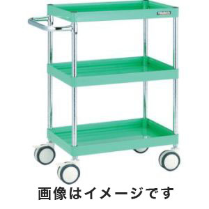 トラスコ TRUSCO トラスコ FAW-993D-W ファルコンワゴン900X600 ウレタン双輪車 W色 TRUSCO メーカー直送 代引不可