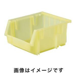 トラスコ TRUSCO トラスコ VN-1N-CY VN型コンテナ 0.6L クリアイエロー TRUSCO