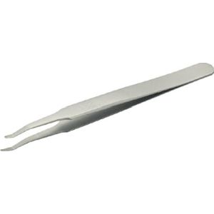 トラスコ TRUSCO トラスコ 耐酸耐磁ピンセット 120mm 先端幅1.5mm ウエハー用 1本 2ADE-SA