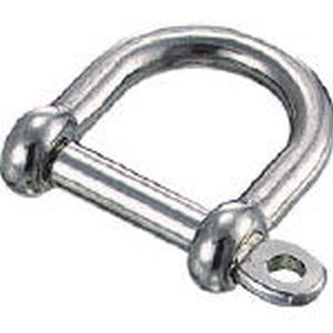 トラスコ TRUSCO トラスコ TNS-6W ワイドネジシャックル ステンレス製 線径Φ6×開口24mm 1個 TRUSCO