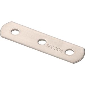 トラスコ TRUSCO トラスコ TK19-F3S ジョイント金具19型フラット ステンレス 長さ75 穴数3 TRUSCO