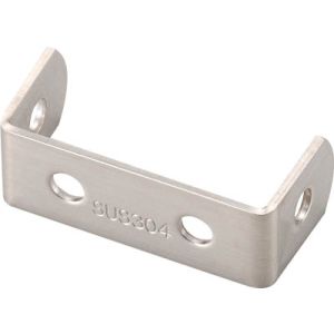 トラスコ TRUSCO トラスコ ジョイント金具19型U ステンレス 寸法52×27 穴数4 1個 TK19-U4S