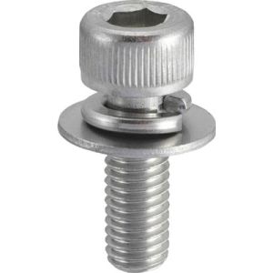 トラスコ TRUSCO トラスコ 六角穴付組込ボルト ステンレスP-3 サイズM4×25 13本入 1PK B078-0425