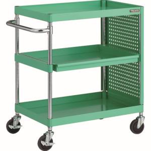 トラスコ TRUSCO トラスコ PEW-972M1PL-YG フェニックスワゴン 抗菌 省音 750X500 スライド1段 側面パネル付 YG色 TRUSCO 直送 代引不可 沖縄 離島不可